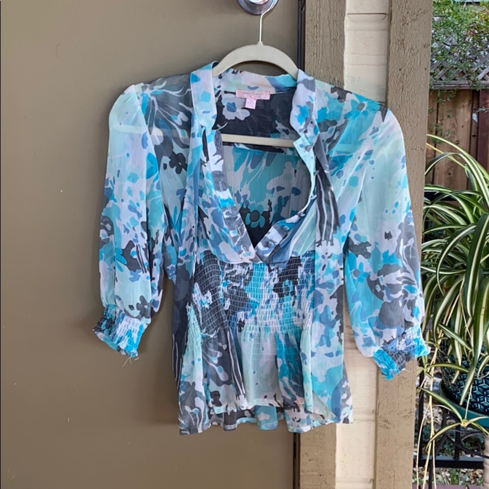 Sheer blouse